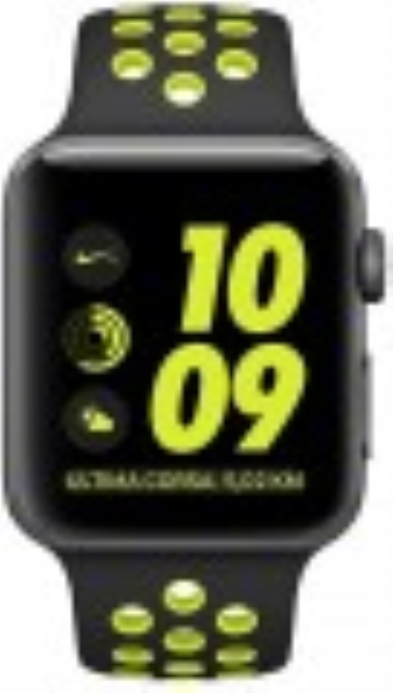 TECNOSHOP Apple Watch Nike 42 mm in alluminio nero e verde